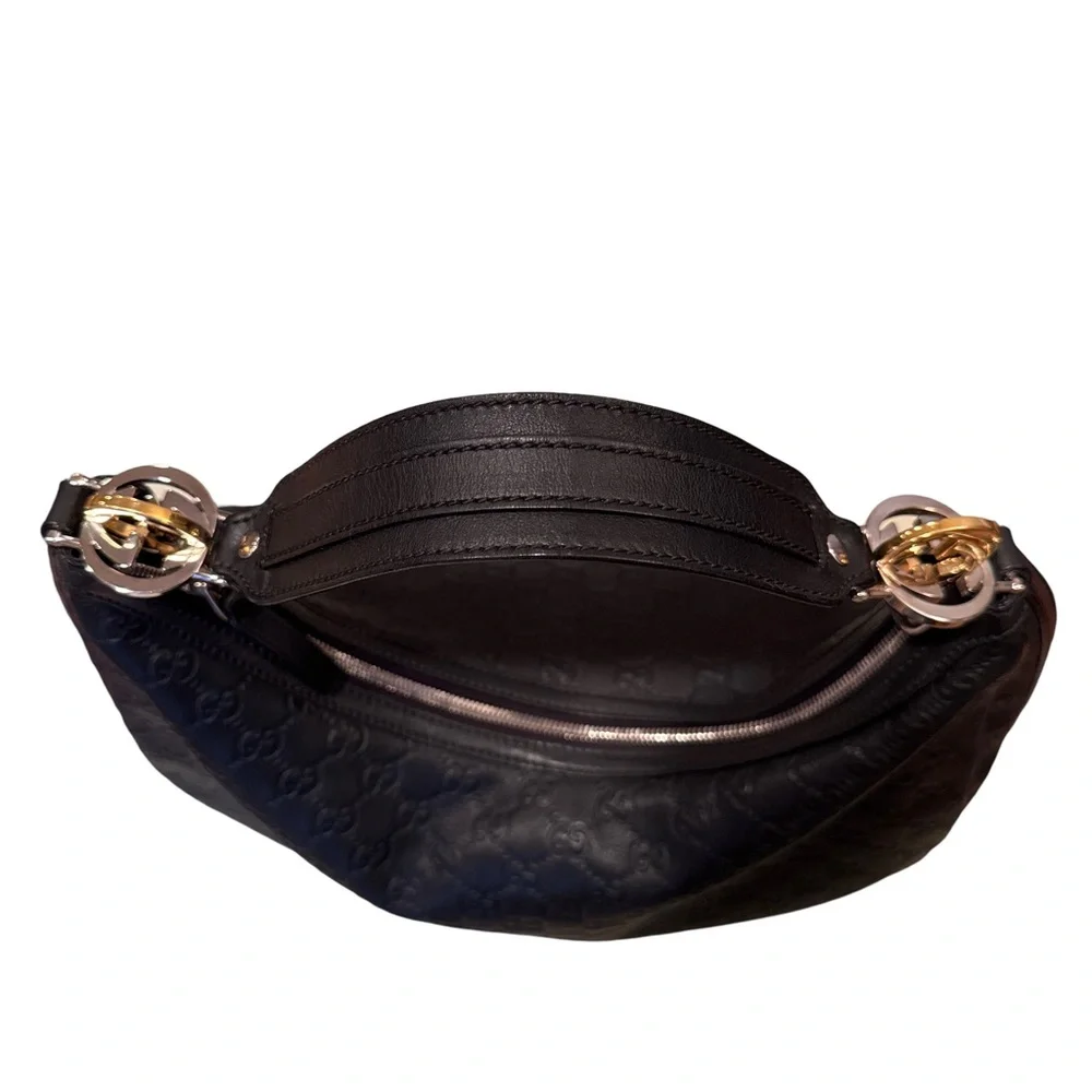 GUCCI Guccissima GG Twin Hobo